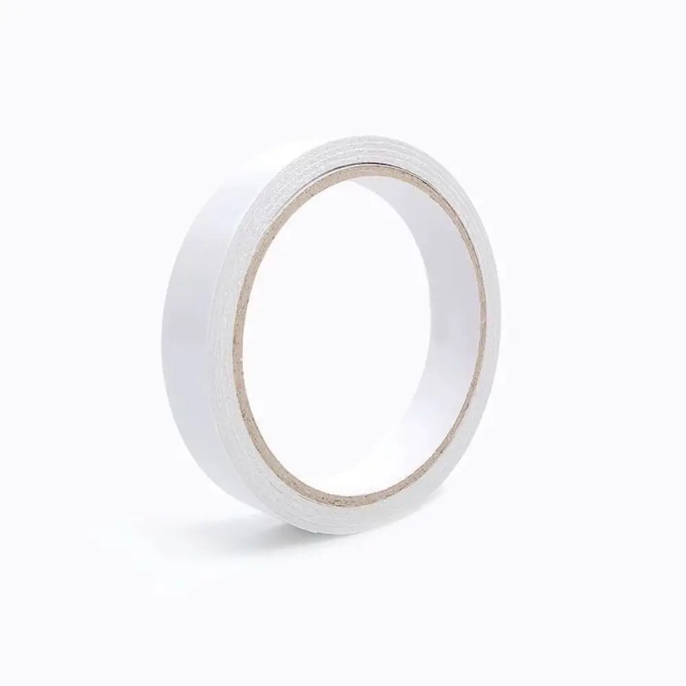 

Simple Strong Viscosity Double Sided Tape White Ultra-thin Adhesive Tape Strong Tape Sticker School/Home/Office