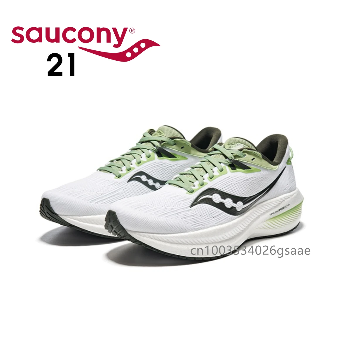 Saucony Original Victory 21 Men Shockproof Racing Popcorn Outsole Casual Running Shoes Women Sports Cushioning Light Sneakers