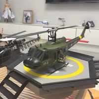 YUXIANG F07 1:34 Huey Uh1d 2.4G 6-Channel Simulation 3d Stunt Helicopter  Six Axis Self Stabilizing Multifunctional Rc Model Toy