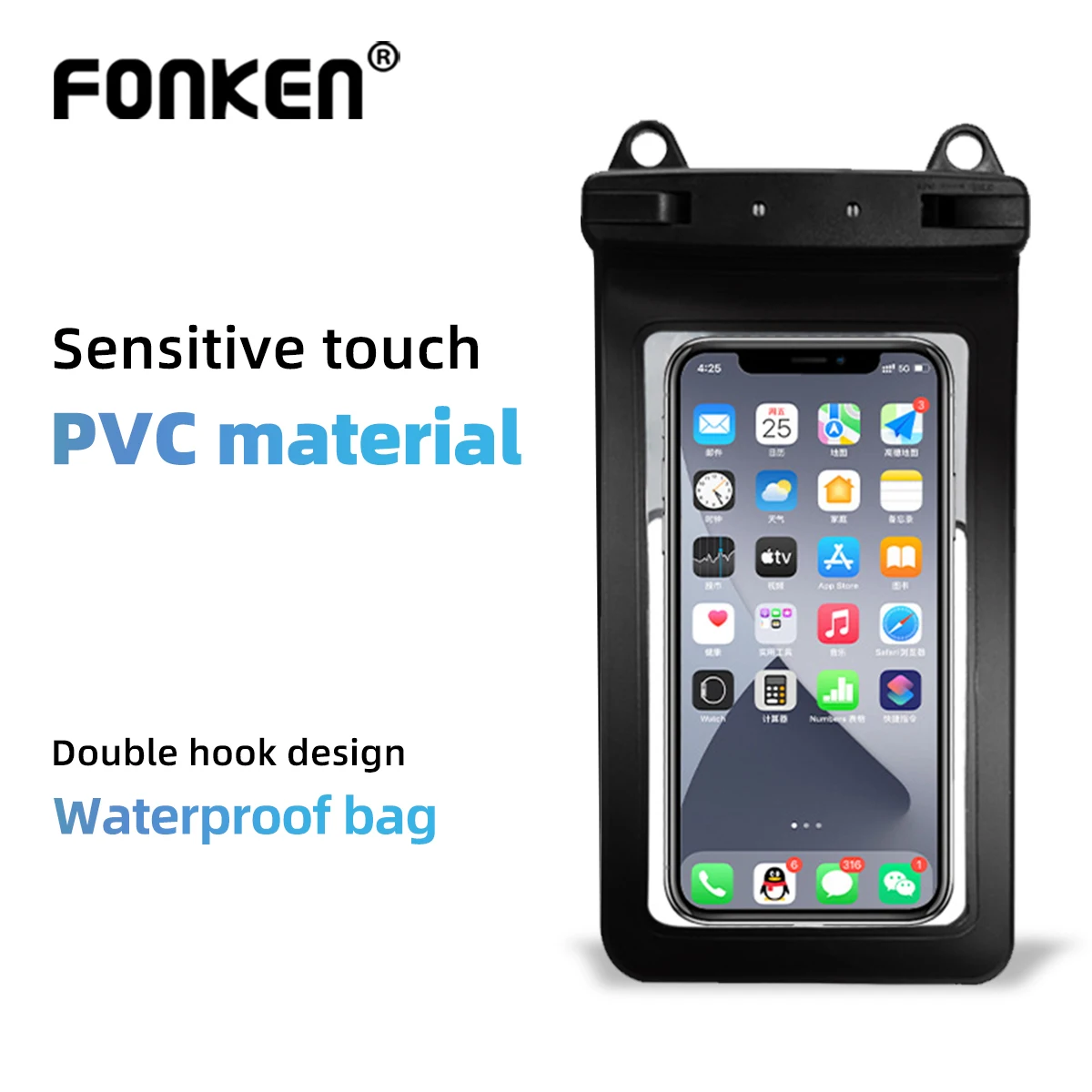 Waterproof Swim Bag Phone Case Cover For iPhone 11 12 13 14 Pro Max Samsung S23 S22 Xiaomi 13 Water proof Pouch Sensitive Touch