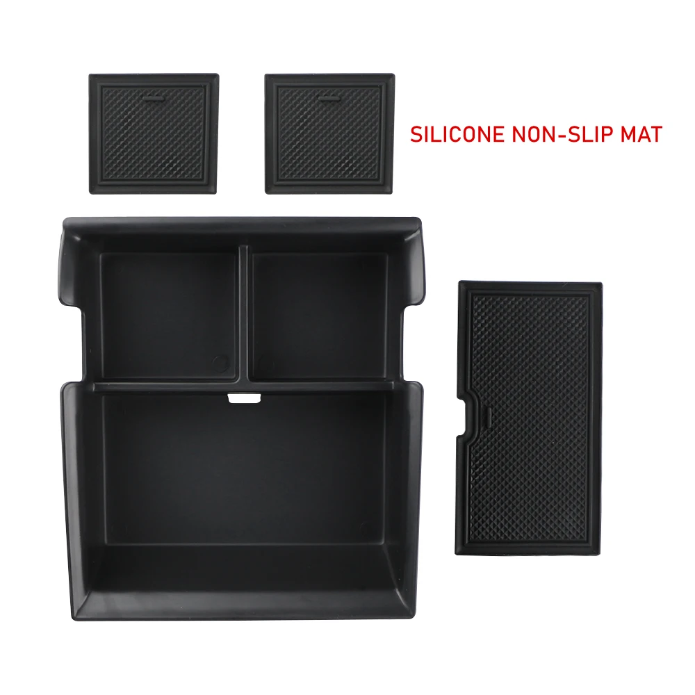 ABS Car Center Console Armrest Box Storage Tray Holder for BYD Atto3 Atto 3 2022 2023 Yuan Plus Organizer Container Accessories