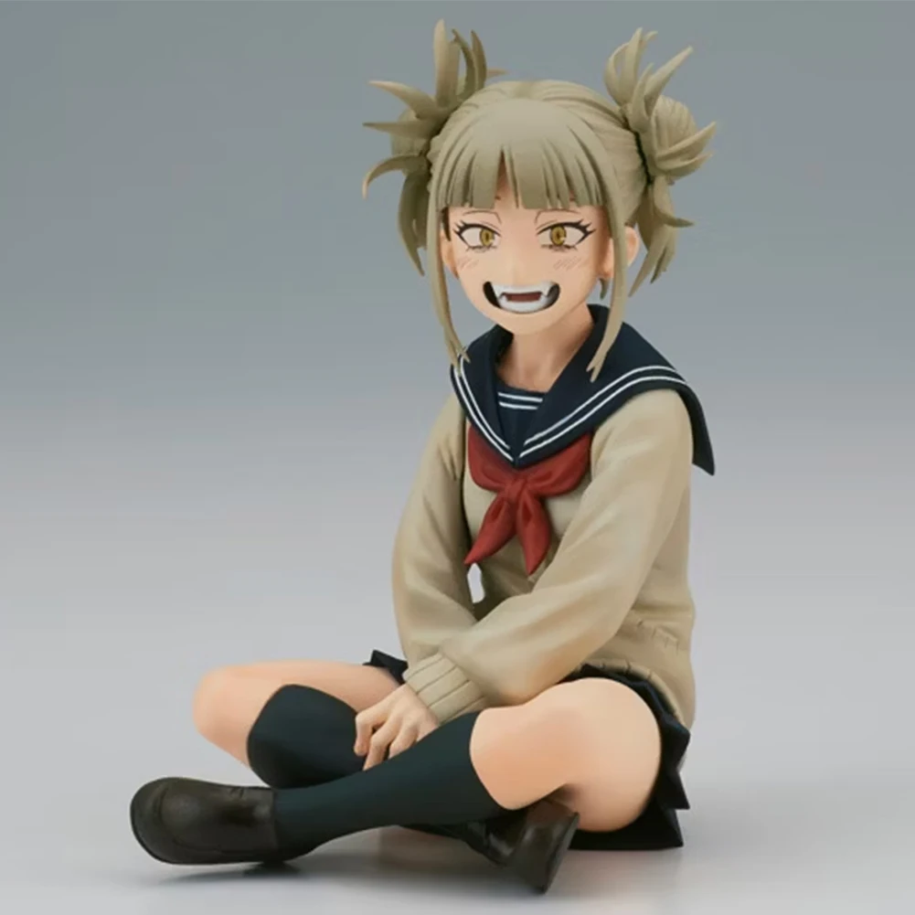 MHA Anime figure Uraraka Ochako Toga Himiko sitting action figures Uraraka Ochako Toga Himiko  PVC Model Toy  Collection Gift