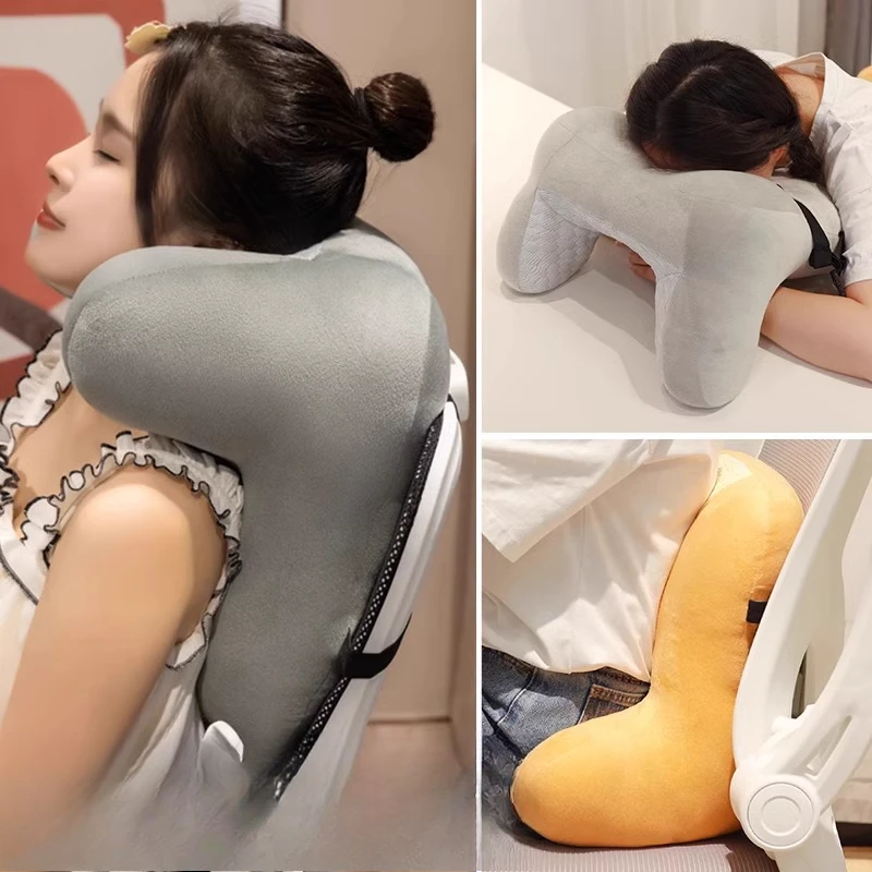 Nap pillow, sleeping pillow, office sleeping pillow, student lunch break artifact waist pillow