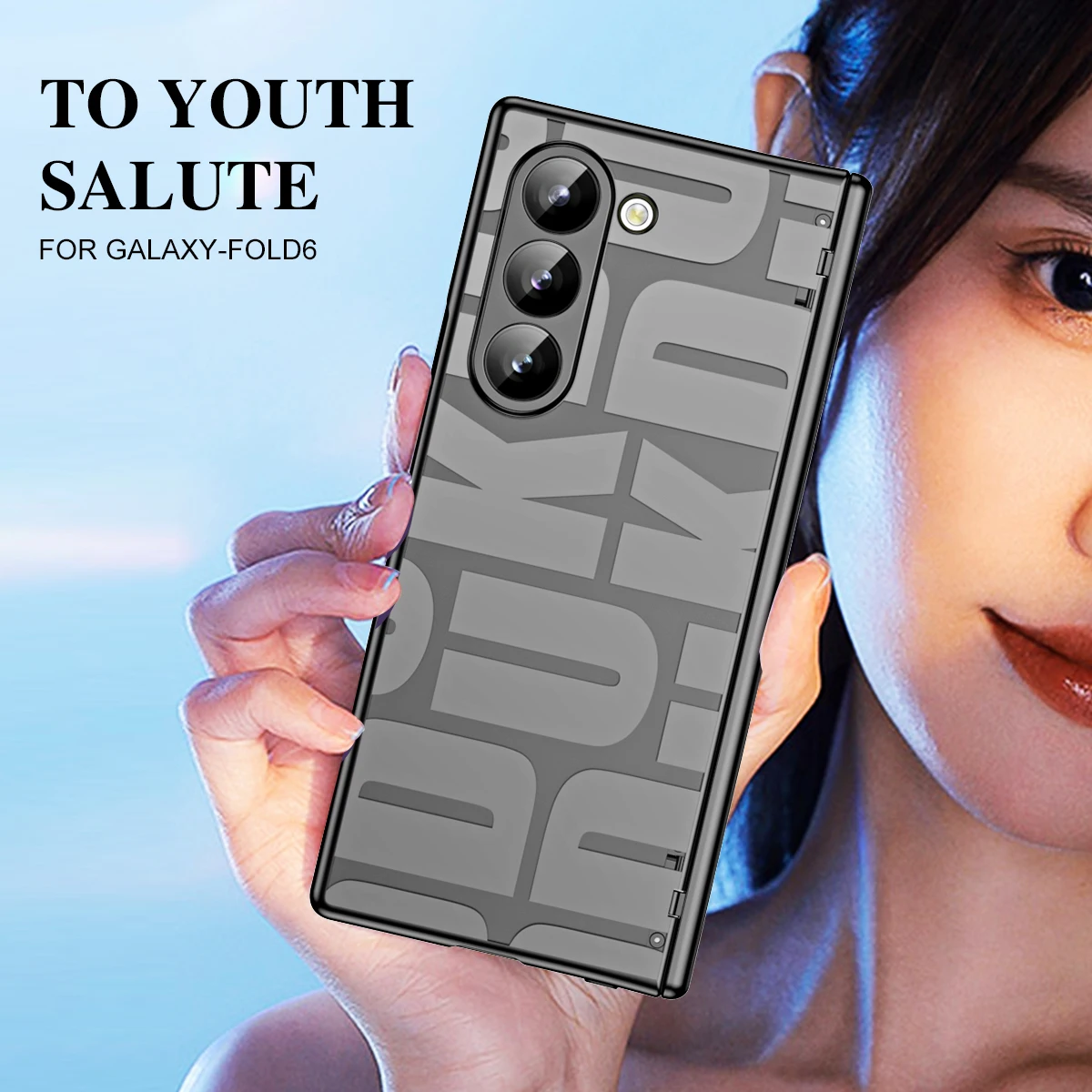 

Для Samsung Z Fold 7 4 5 6 5G Роскошный модный складной чехол на петлях для телефона Samsung Z Fold 6 3 5G Модный защитный чехол для ПК