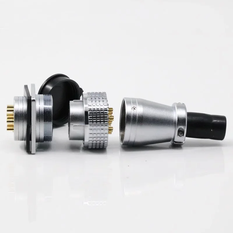 PLS28 Aviation Connector Male Female Butt Joint Connector P28-2/3/4/5/7/8/10/12/16/17/20/24/26 Pin 28mm Aviation Plug Socket