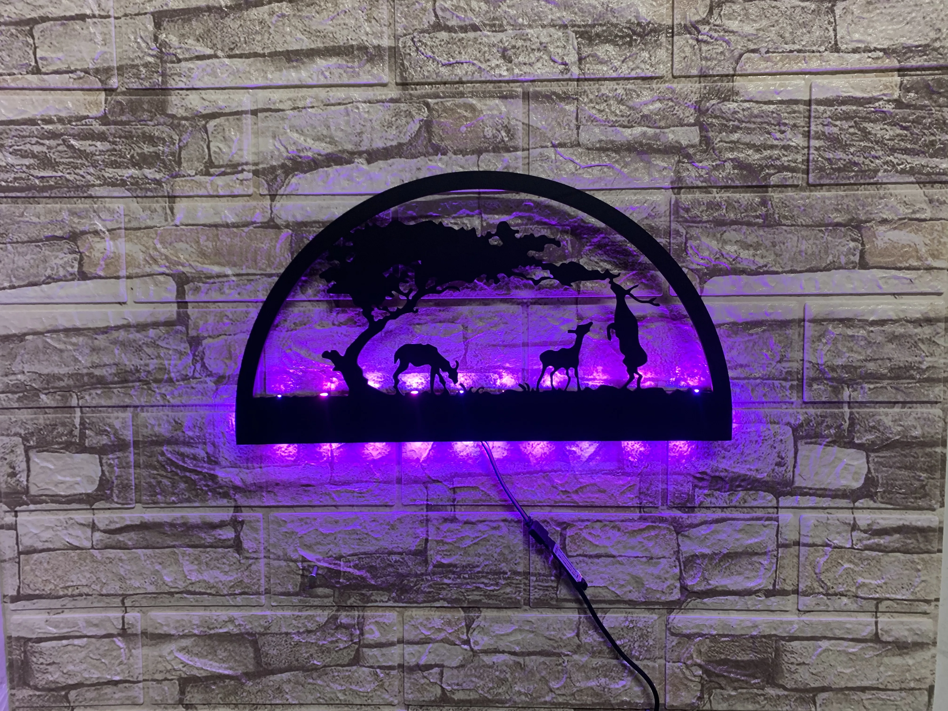 ZK50 16 Colors Decorative Home Appliance Interior Wall Lamp LED Light Night Bedroom Bathroom Items For Room Decor Home-appliance