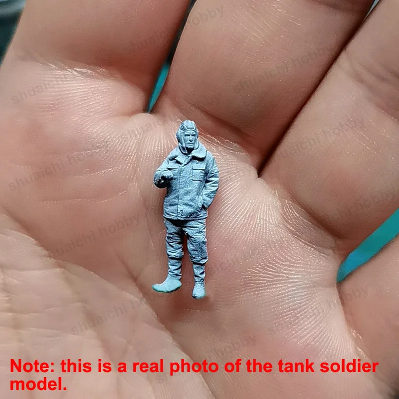 1Set 1/72 T-72B3M Modello di pista del serbatoio per MENG 72-007 Collegamenti in resina stampati in 3D integrati Fari in miniatura Accessori non colorati