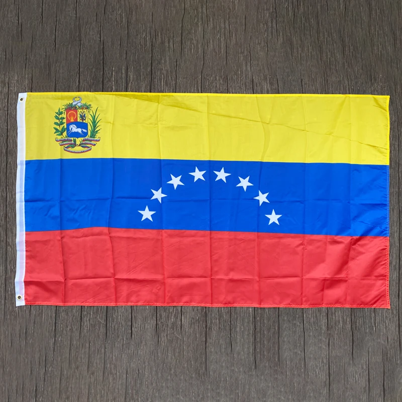 xvggdg  0X150CM Venezuela flag banners,3' X 5' flags,100% polyester country flag national banner