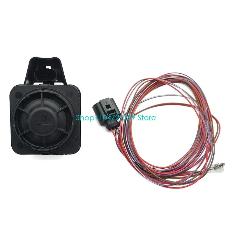 

D8KE противоугонная с быстрым срабатыванием 5Q0951605A 5Q0951605B Сирена сигнализации для автомобилей 12 В 3-контактная 110 дБ