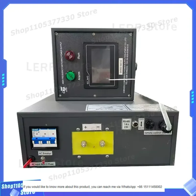 12V 50A Remote Programmable Rectifier Power Supply for Electroplating