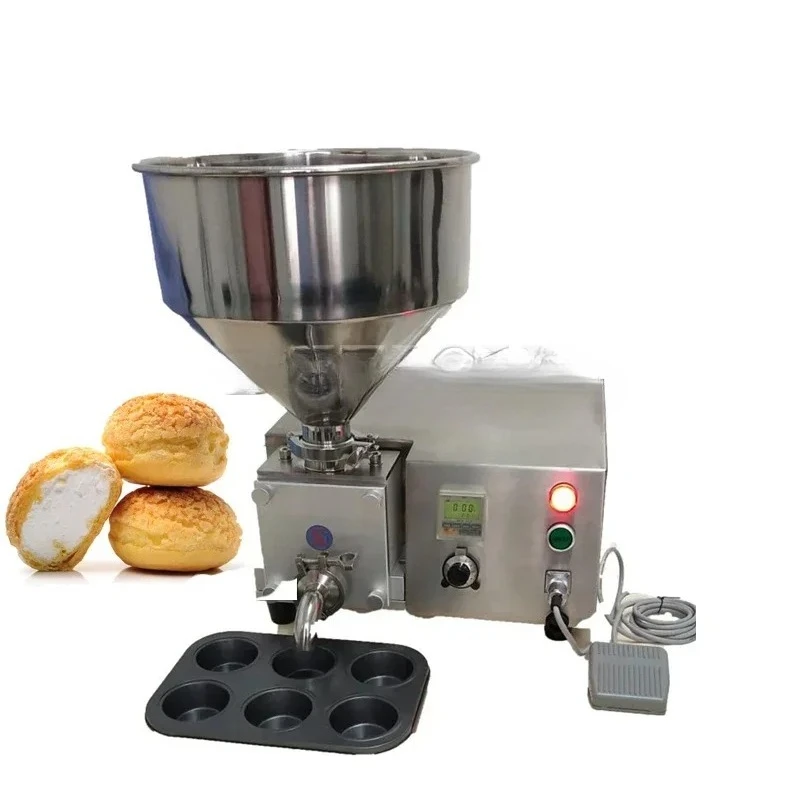 Multi Functional Bread Filling Sauce Butter Filling Machine/Electric Cake Jam Injection Machine
