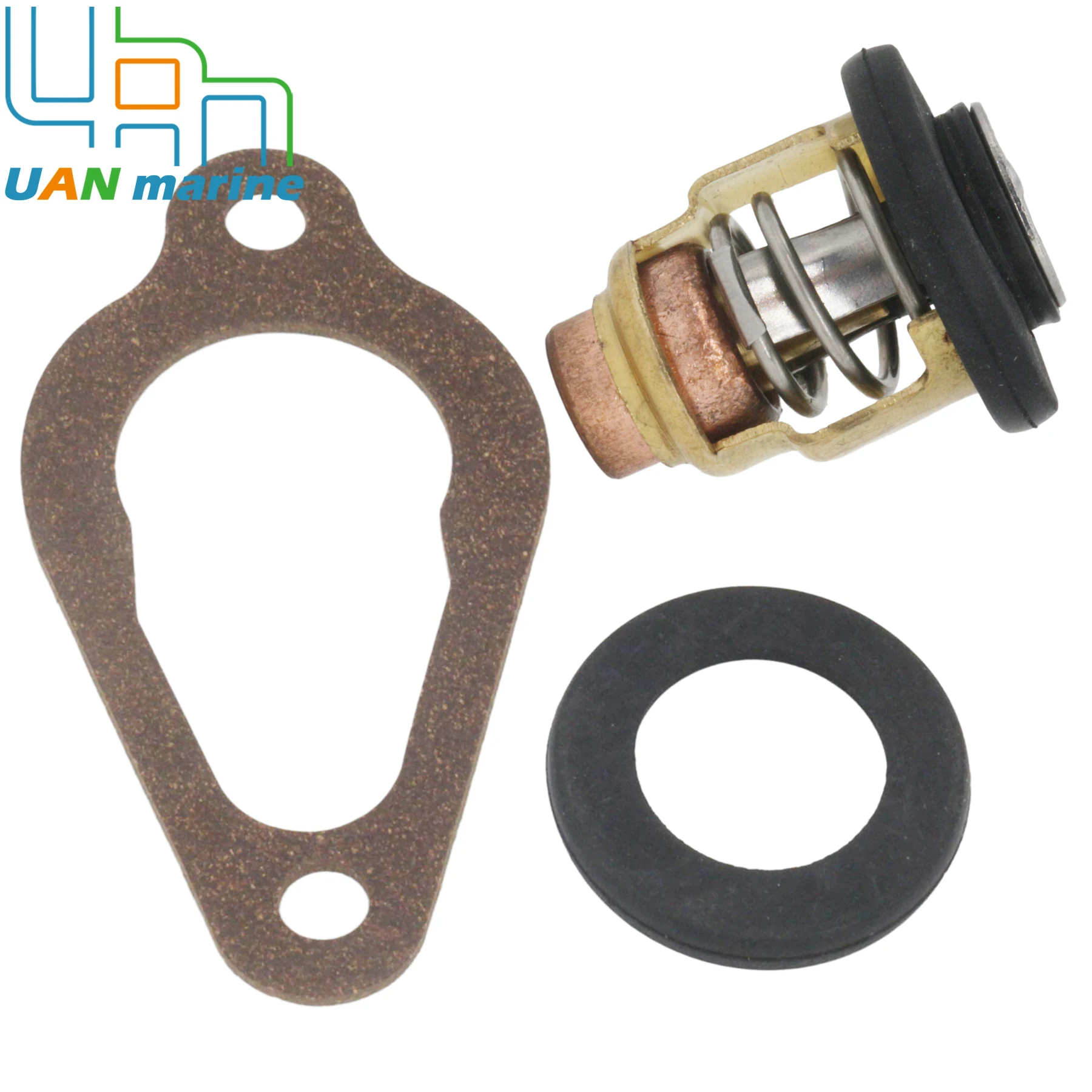 

3H6-01030 345-01030 для Nissan Tohatsu 2-40 л.с. комплект термостата системы охлаждения подвесного двигателя 122 ℉ 50 ℃ 345-01030-1 350-01030-1