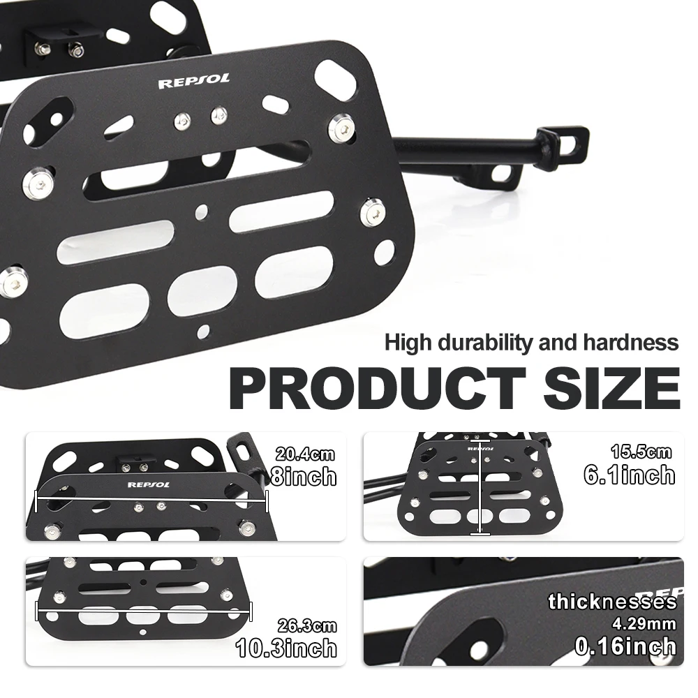 Motorcycle Saddlebag Support Bars For HONDA CB500F CBR500R 2019-2024 CB500 Hornet 2024-2025 Mounting Brackets Side Luggage Rack