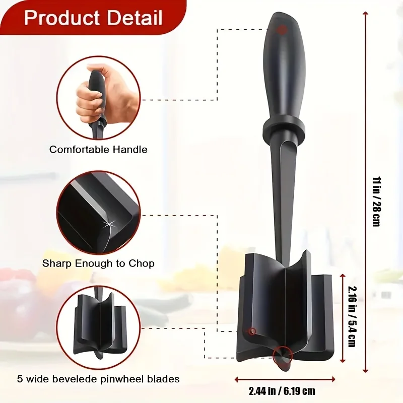 1 set of meat grinder, meat chopper, heat-resistant grinder, suitable for hamburger meat, minced meat, ground beef, chopper, high-quality meat crushing grinder, used for making hamburgers, beef, turkey, etc.