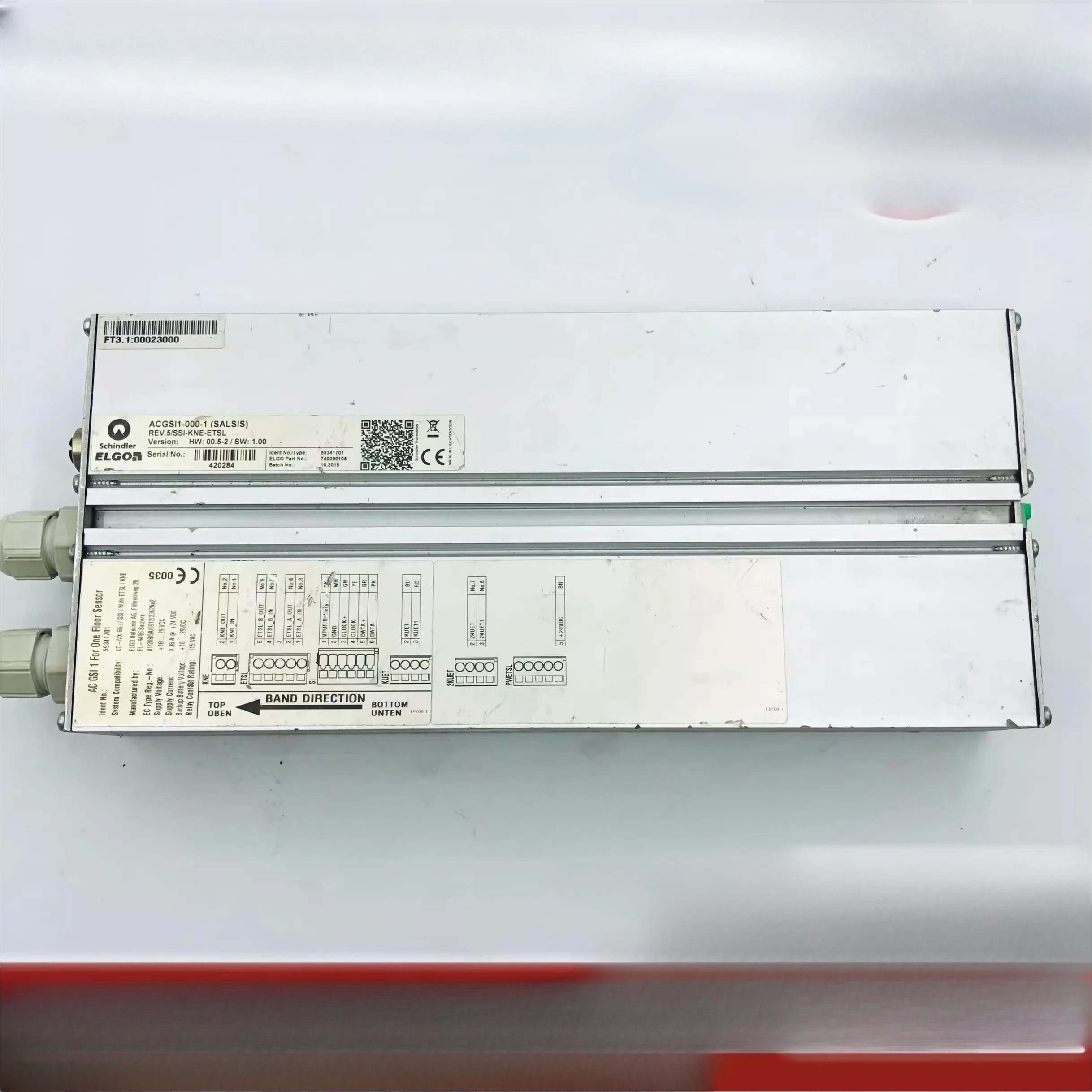 

Для энкодера вала лифта 5500. | ACGSI 1-000-1 (САЛСИС) | ID: 59341701 |
