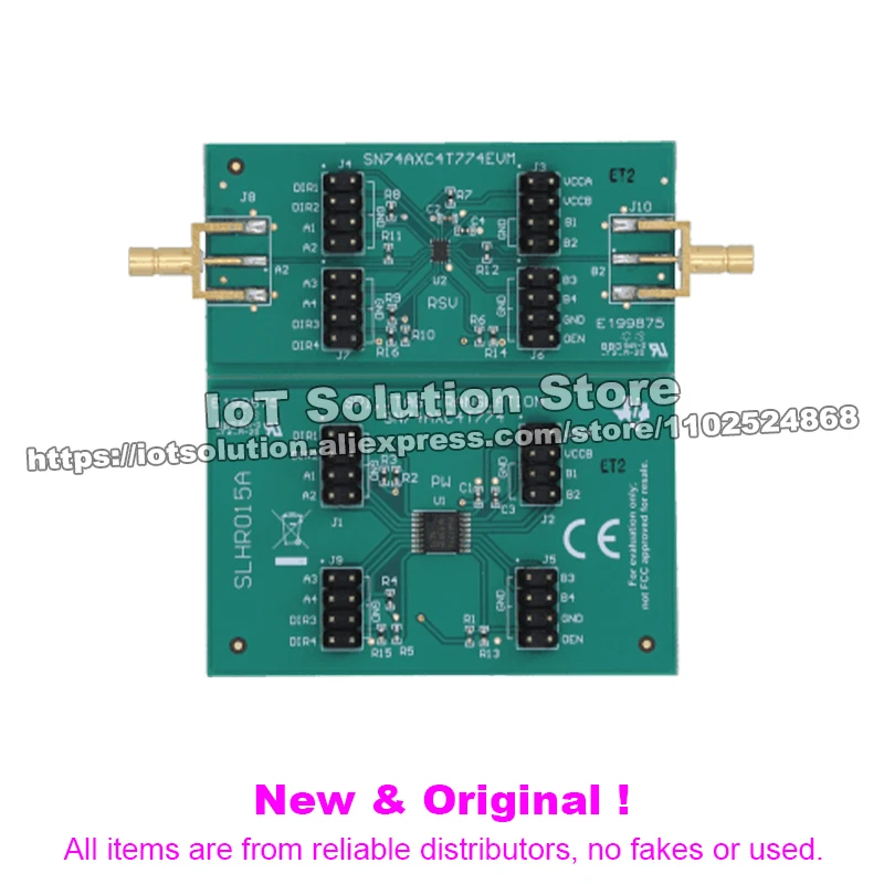 SN74AXC4T774EVM EVM for direction-controlled bidirectional translation device to support SPI, JTAG, UART interfaces