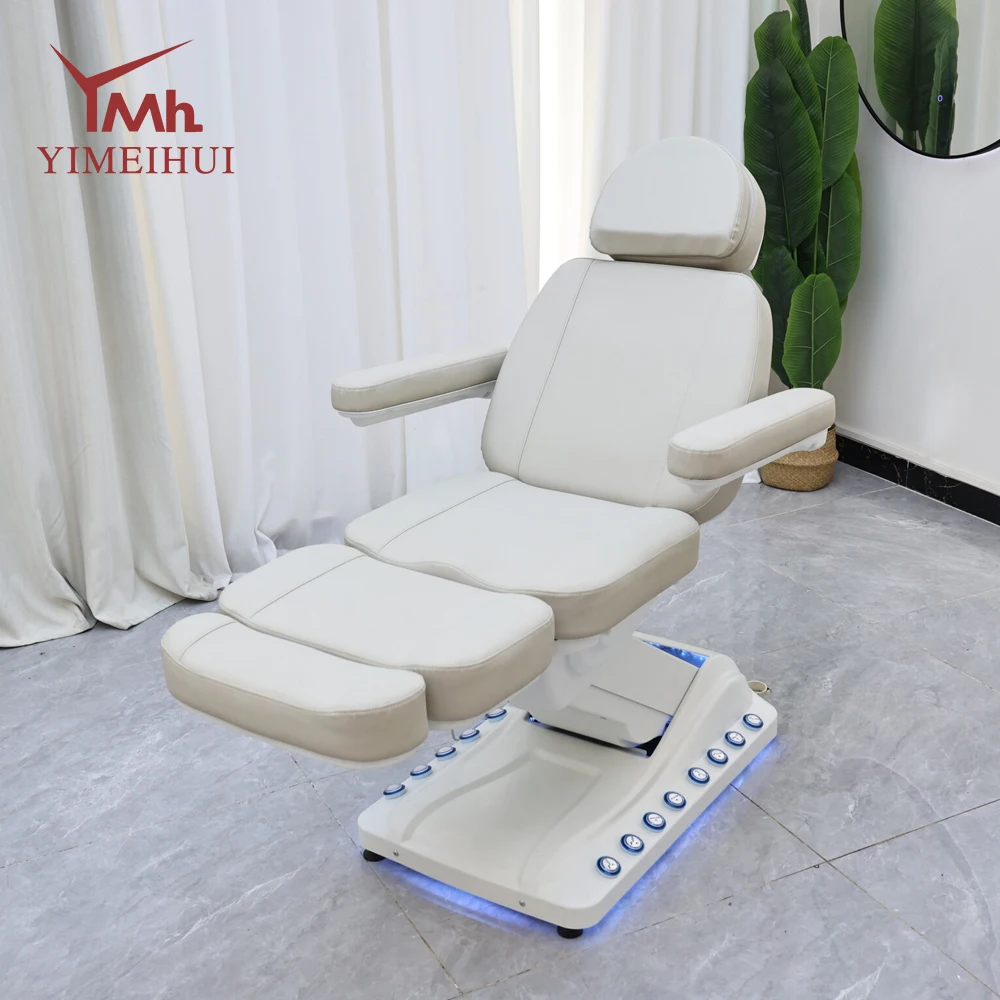 YMH Electric 3 motor Beauty Salon Cosmetic Chair Massage Beds Salon Furniture