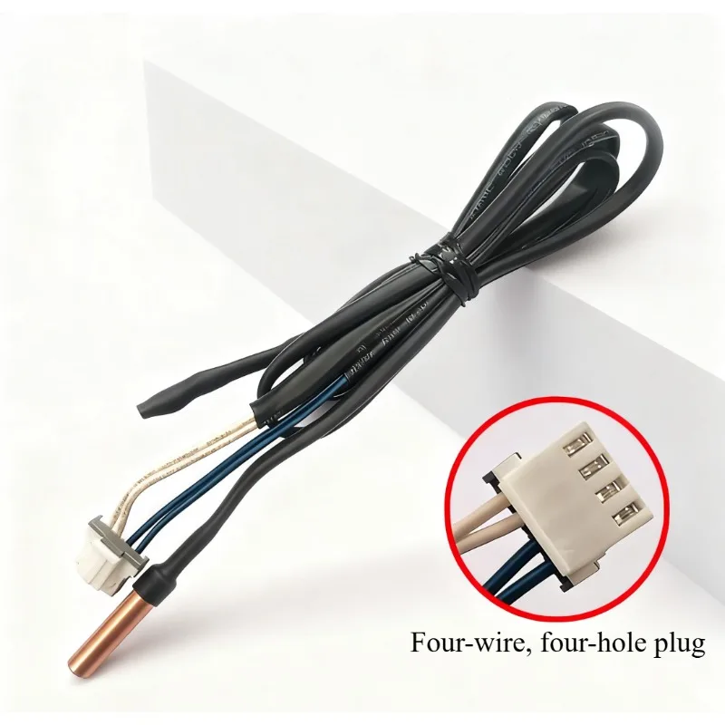 Suitable for  Air Conditioner Indoor/Outdoor Unit Sensors Temperature Control Sensor Head 15k/20k Resolves E3 Error