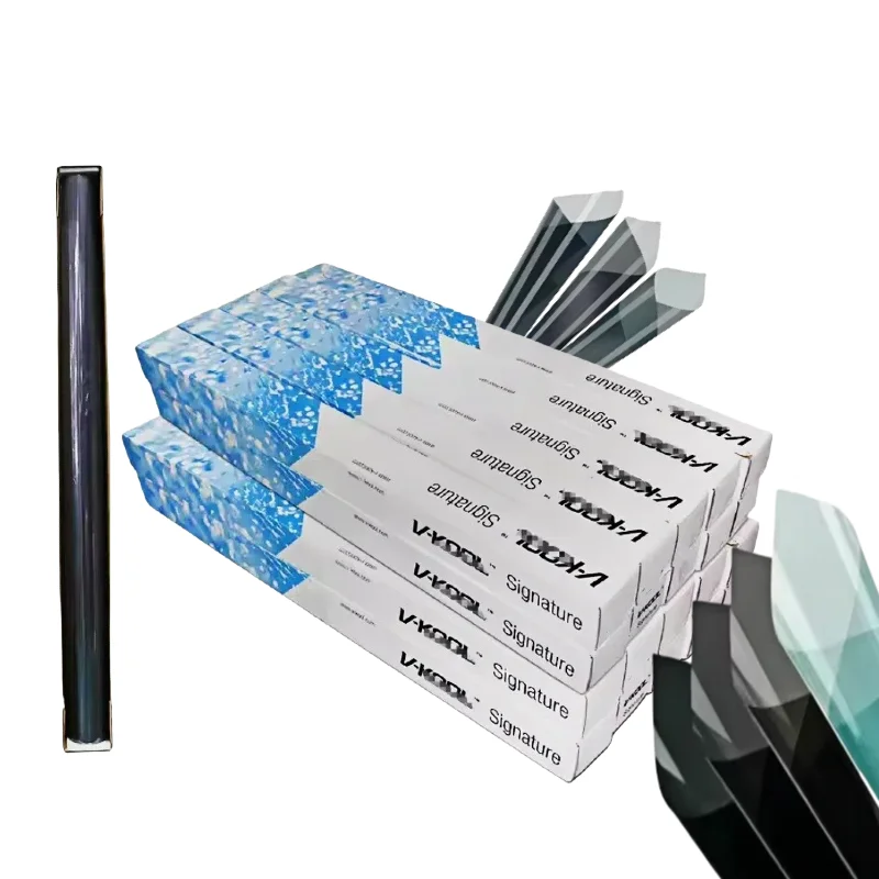 

Vkool V20 VLT20% UV99% IRR90% оконная пленка автомобильный оттенок нано оконные пленки Sonnenschutz автоматическая глянцевая защита для лобового стекла