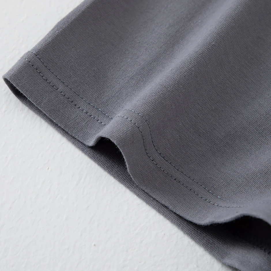 4-teiliges Set Herren-Unterwäsche aus Baumwolle in Uni-Farben, lässig und vielseitig, elastischer Bund, bequeme Boxershorts in Übergröße – Detail 11