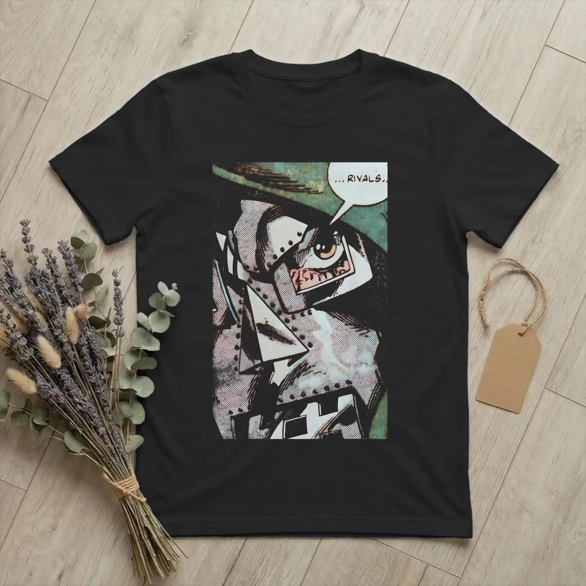 Retro Dr Dooms Doomsdays Tshirt Men Round Neck Short Sleeve Clothing Cotton Summer Top Tee