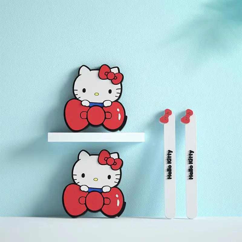 Porta do carro anti-colisão adesivo, Decoração de tira transparente, Kawaii Sanrio bonito dos desenhos animados, Olá Kitty