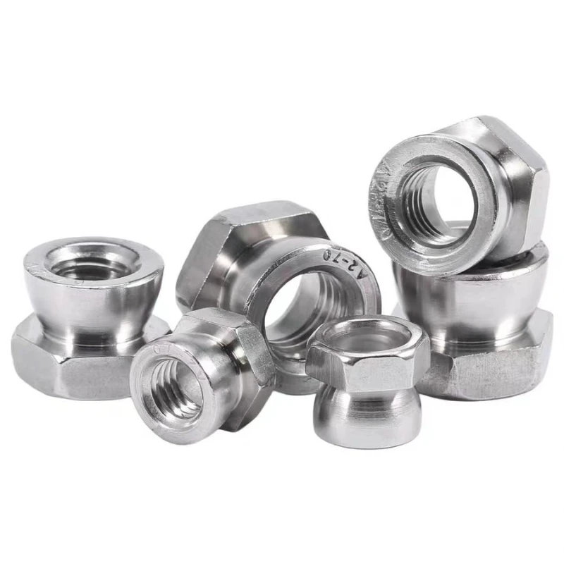 Anti-theft trip nut 304 stainless steel shear nut M6 M8 M10 M12 safety trip nut for construction and maintenance