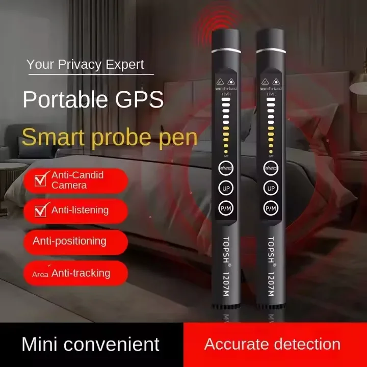 Anti-surveillance detector infrared hotel camera, GPS signal detector, anti-recording detection Spy Gadgets Hacking device