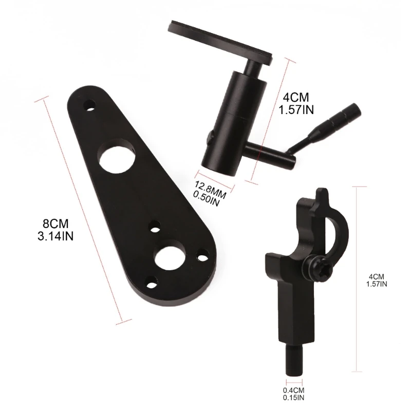 

5HA Aluminum Alloy High End Tonearm Arm Lifter Tonearm Rest for Turntable Recorder Drop Shipping