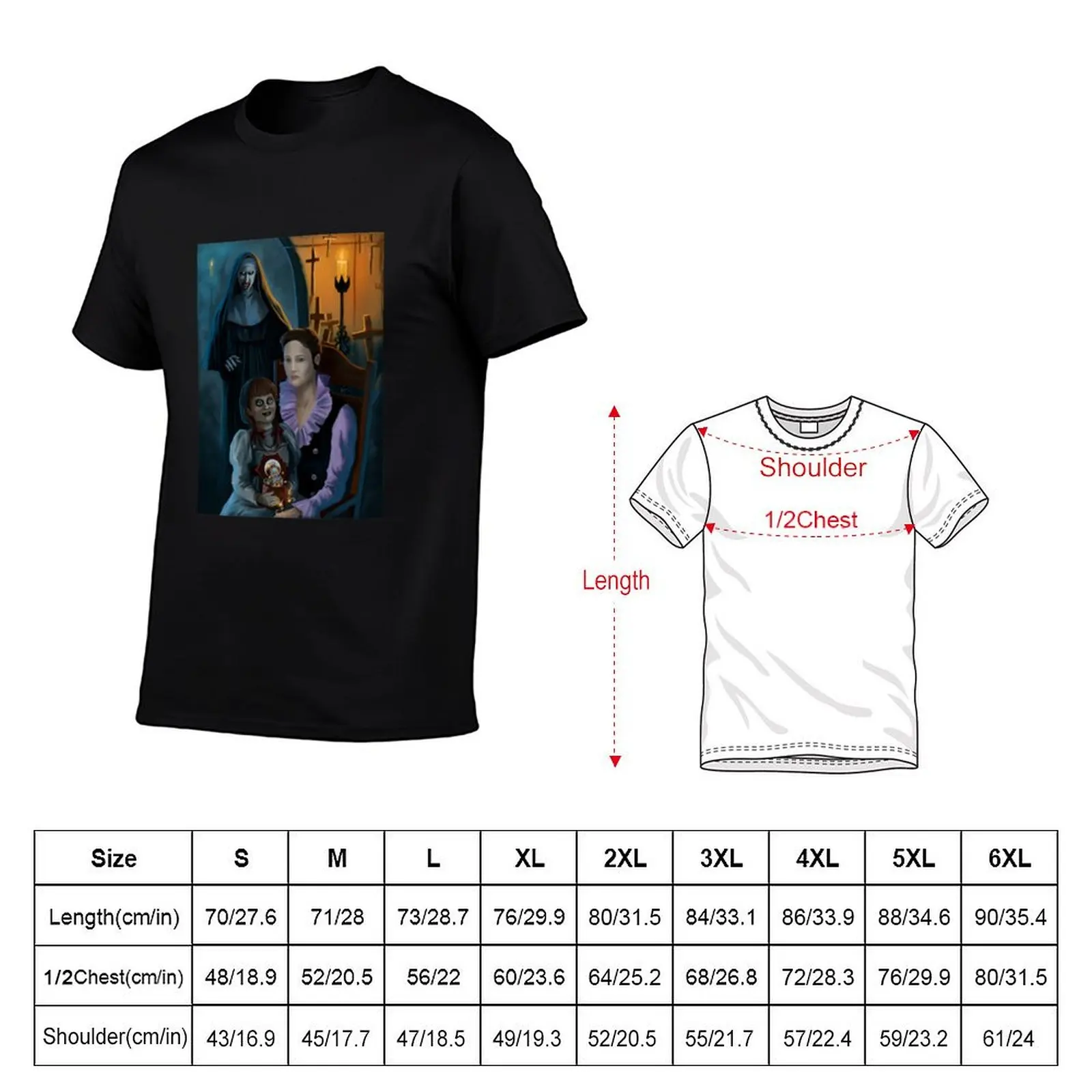 The Conjuring T-Shirt topping Clothing tee shirts for men