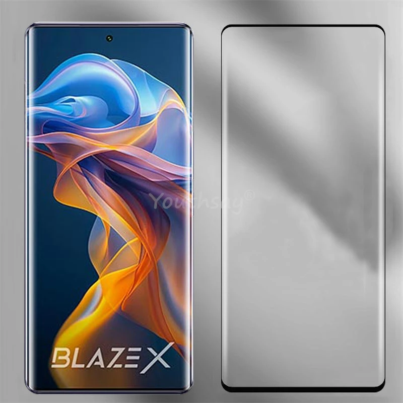 For Lava Blaze X Glass 3D Curved HD Screen Protector Tempered Film Lava Blaze X Tempered Glass Lava Blaze X Glass Anti Scrach