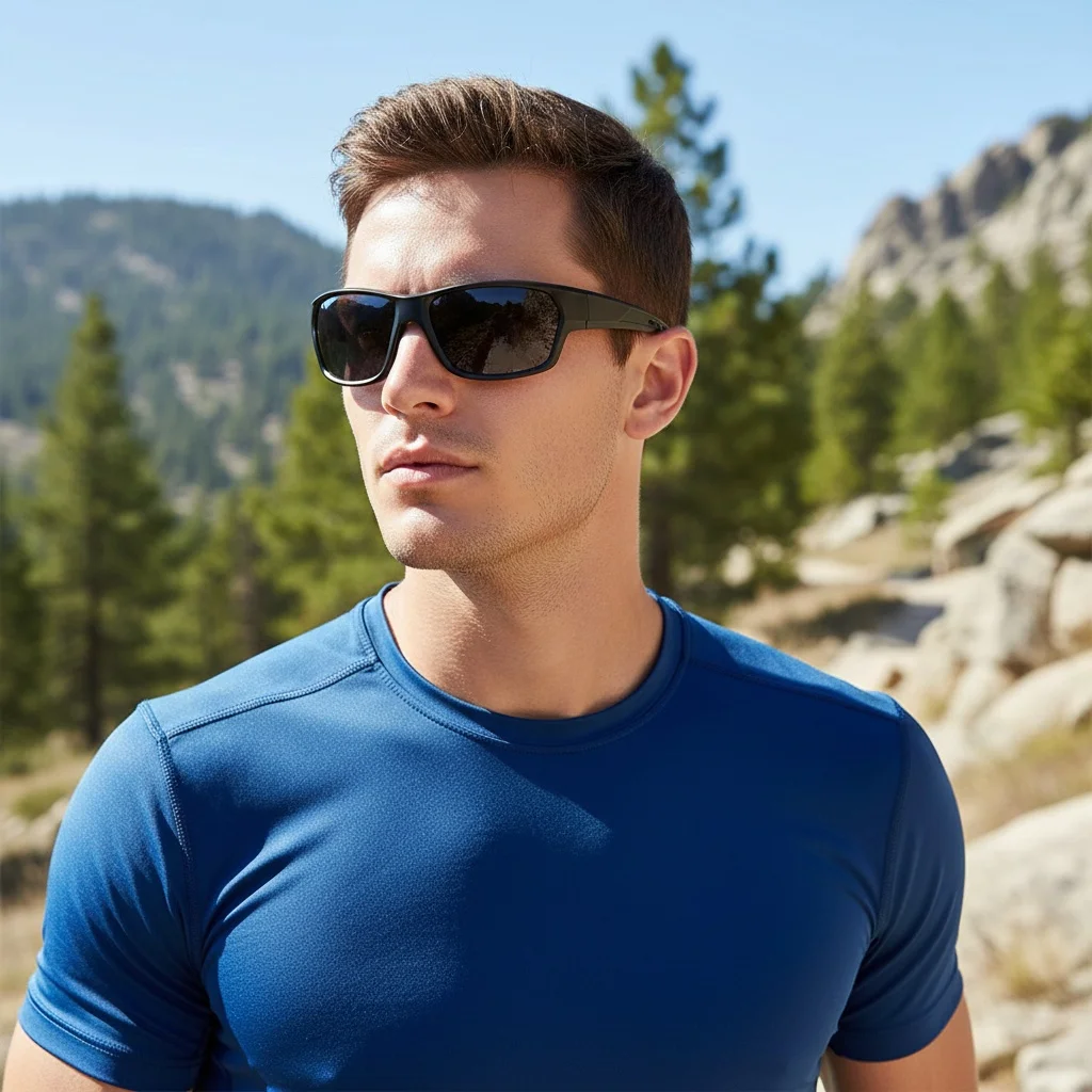 Colorful Sports Glasses Fashionable Cycling Eye Protection Men's Dust-proof Sunglasses Sunglasses 9950