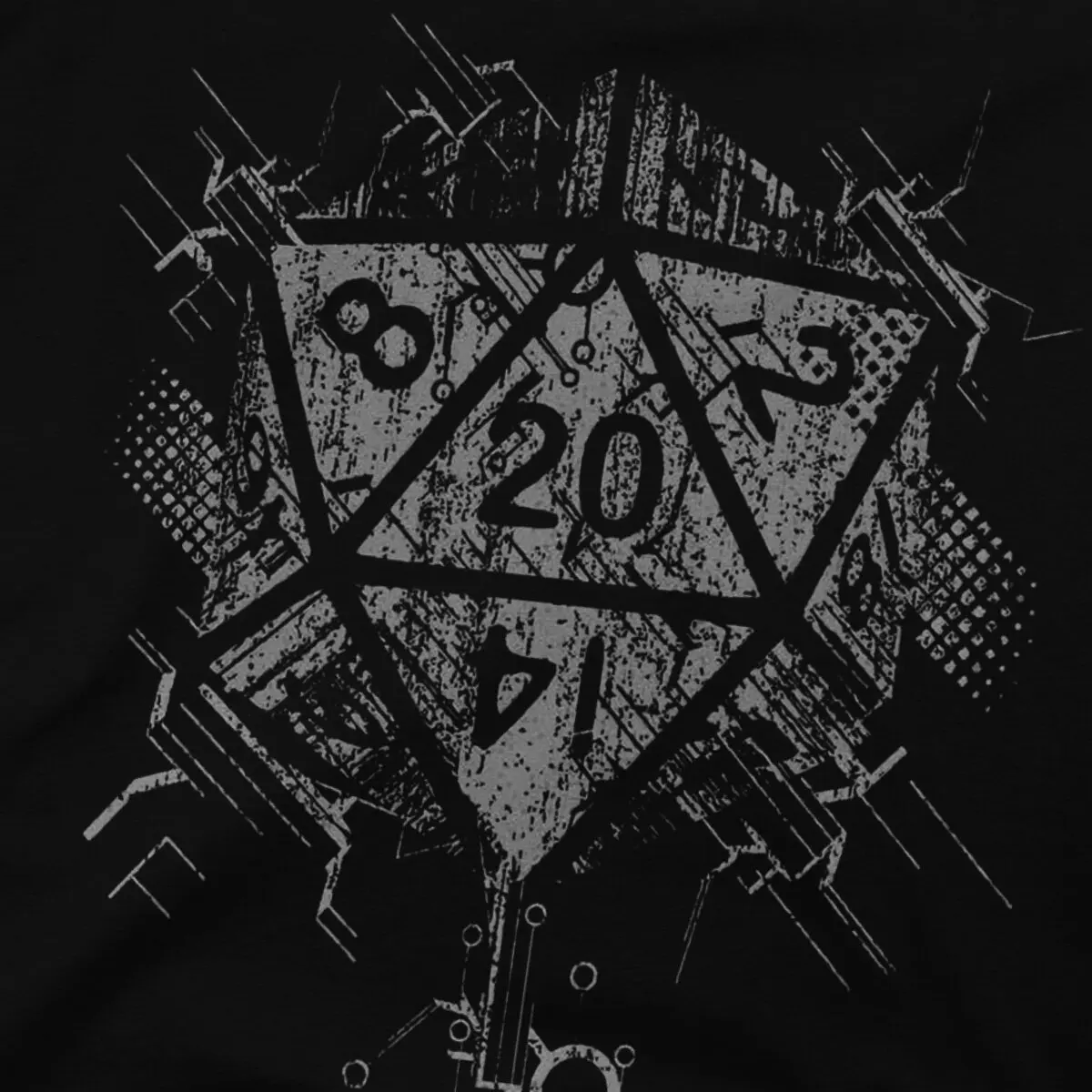 تي شيرت فريد من نوعه وجنسي D20 ، تي شيرت كاجوال لألعاب DnD ، أشياء صيفية للرجال والنساء