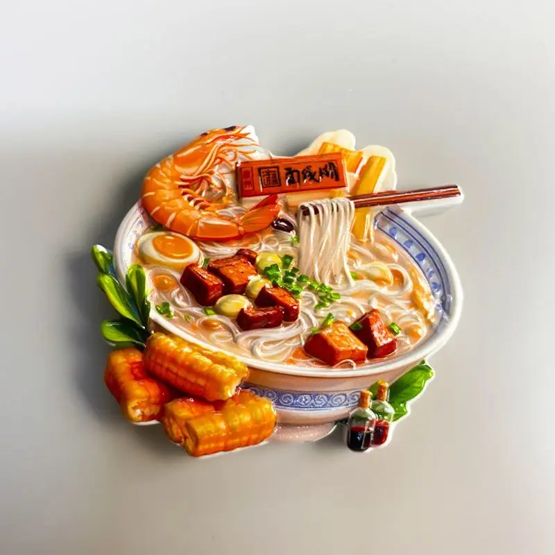 

Quanzhou Food Simulation Cultural and Creative Refrigerator Magnets Cultural and Creative Refrigerator Magnets Travel Souvenirs