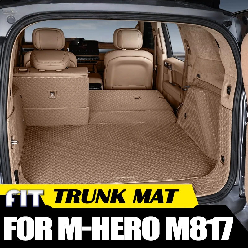 

Коврик в багажник автомобиля подходит для Dongfeng MHERO M-Hero M817 2025 2026, модифицированная автомобильная подушка в багажник с полным объемным звуком, подушка для ног, задняя подушка
