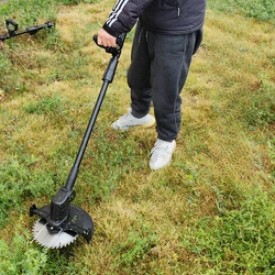 Tosaerba a batteria al litio falciatrice da giardino ricaricabile piccola famiglia Cordless elettrico tagliaerba attrezzi da giardino