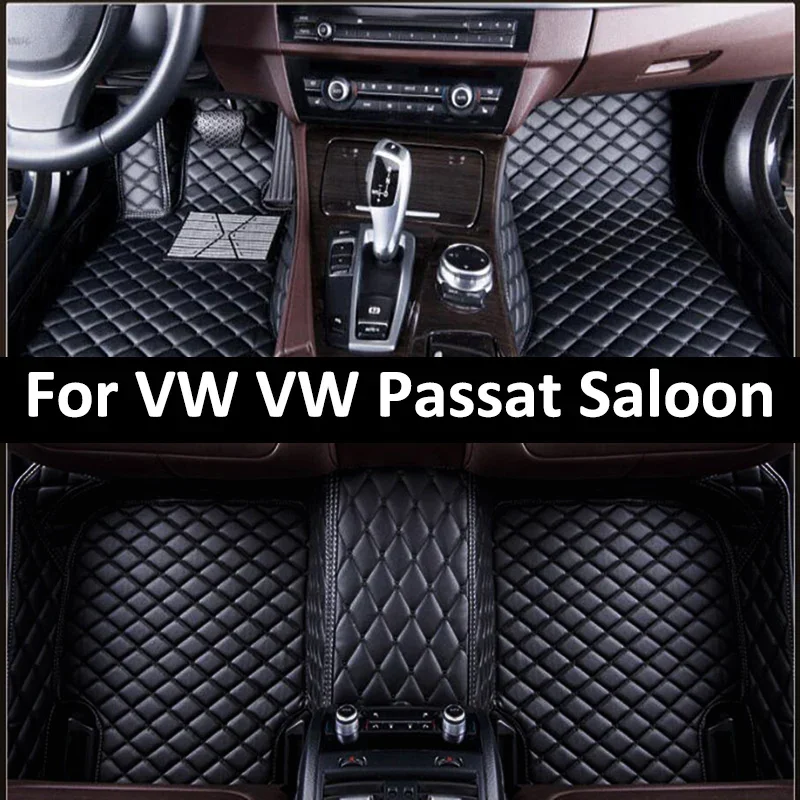 

Custom Car Floor Mats For VW Passat Saloon B5 B5.5 B6 B7 B8 B9 Auto Carpets Foot Coche Accessories