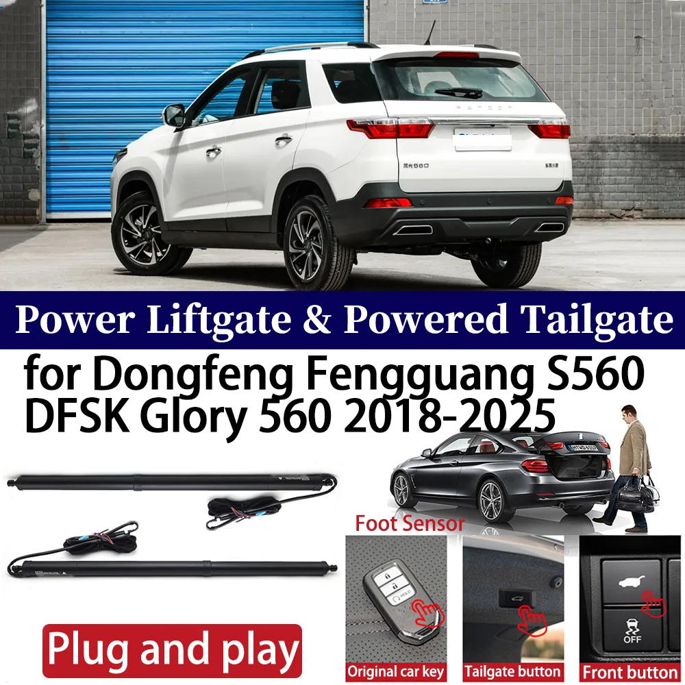 

ZhuCamX for Dongfeng Fengguang S560 DFSK Glory 560 2018-2025 Car Auto Power Electric Tailgate Liftgate Lift Trunk Closer System