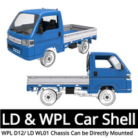 WPL D12 LD WL01 RC Remote Control Car Original Parts Liuzhou Truck Upgrade Assembly Parts Modified Car Shell