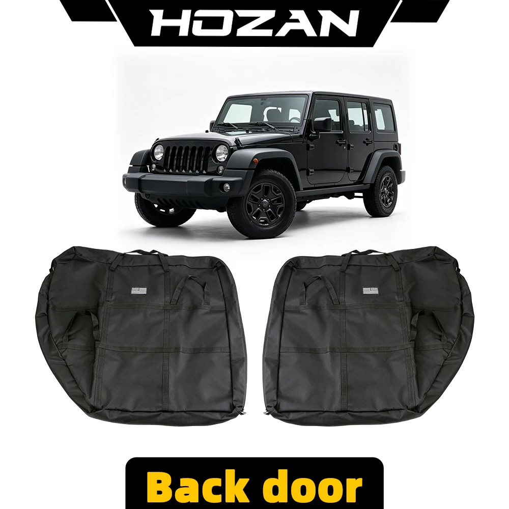 Heavy Duty Door Storage Bag Protective Sleeve Fit Ford Bronco 2021-2026 Removable Door Carry Bag Mod Parts