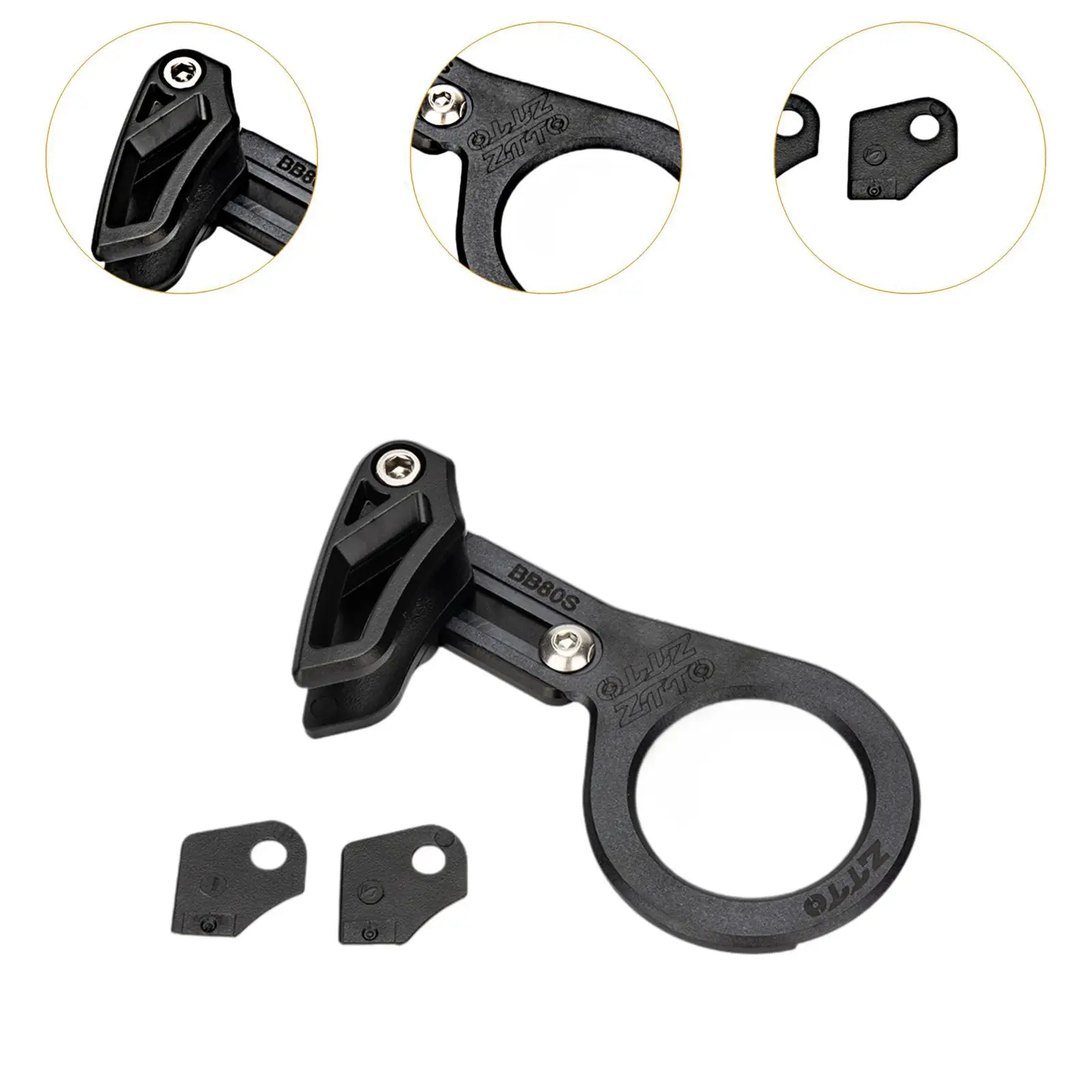 Guide de chaîne de vélo de route, garde-chaîne en Nylon, pince de capture de chute pour pignon de vélo de montagne 30-40T, Protection du cadre de vélo