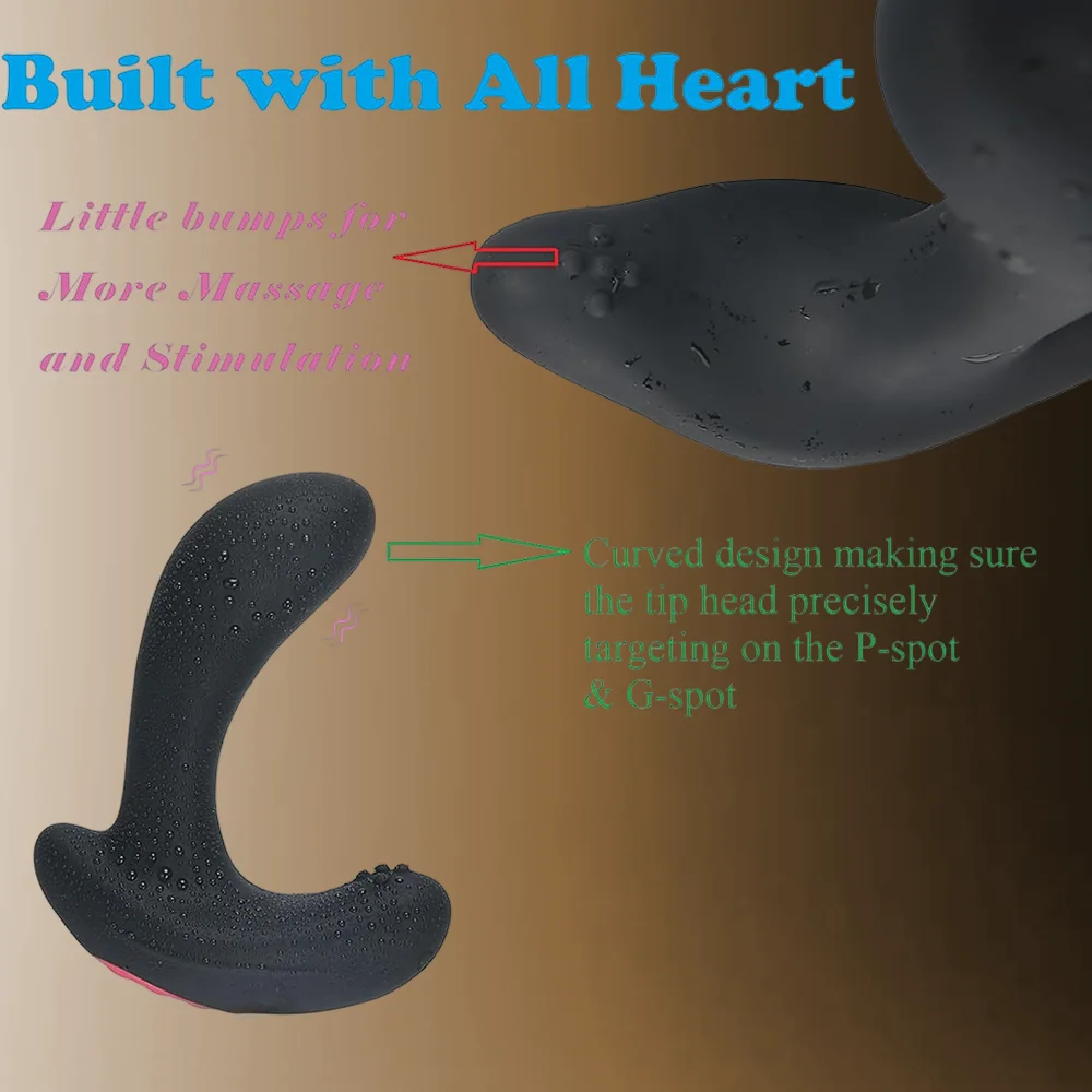 Remote Prostate Vibrating Inflatable Anal Plug Anal Vibrator G-spot Vibrators Prostate Stimulator Massager Anal Dilator Sex Toys image 6