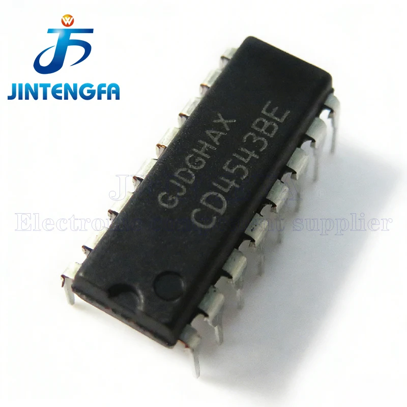 10PCS CD4543BE DIP-16 CD4543 DIP 4543BE DIP-16 new and original IC Chipset In Stock