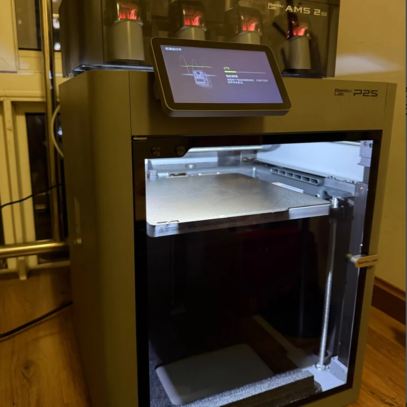 For Bambu Lab P2S Combo Enclosed High Speed FDM 3D Printer Professional Multicolor 3D Printing Machine