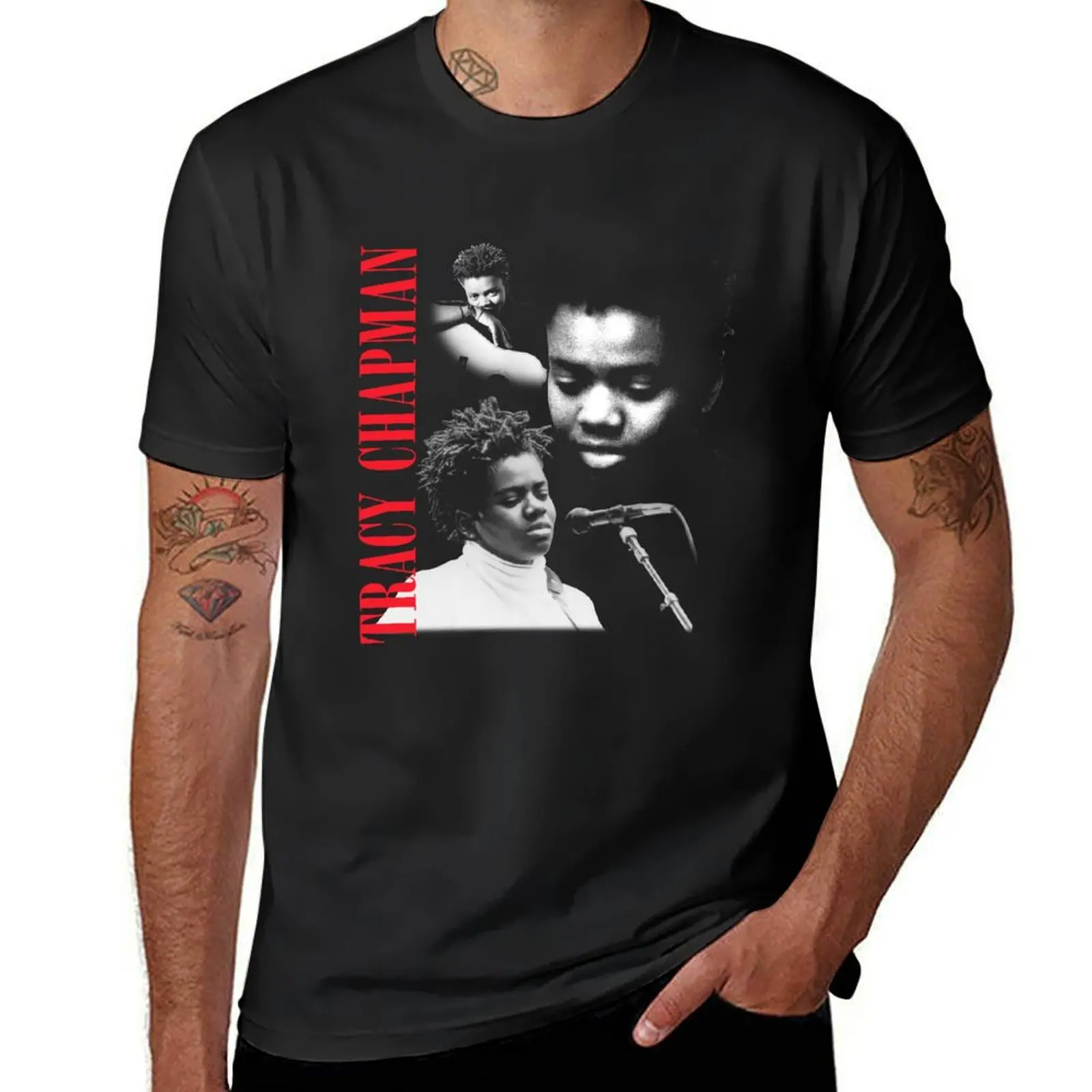 Official tracy chapman vintage T-Shirt cute clothes sublime plus sizes mens workout shirts