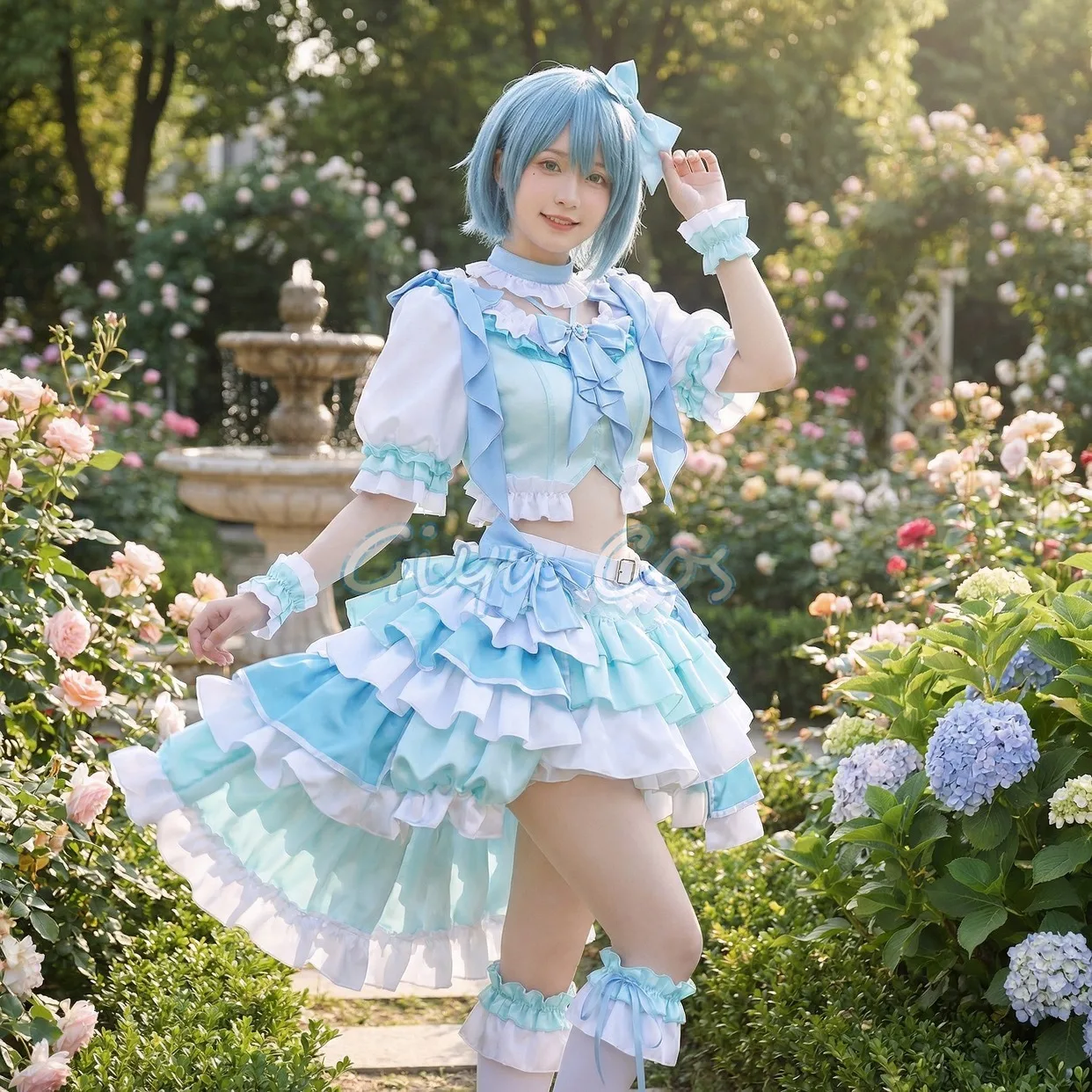 

Костюмы для косплея Puella Magi Madoka Magica Miki Sayaka, полный комплект, карнавальная униформа, маскарадные костюмы для женщин на Хэллоуин, для вечеринок и игр