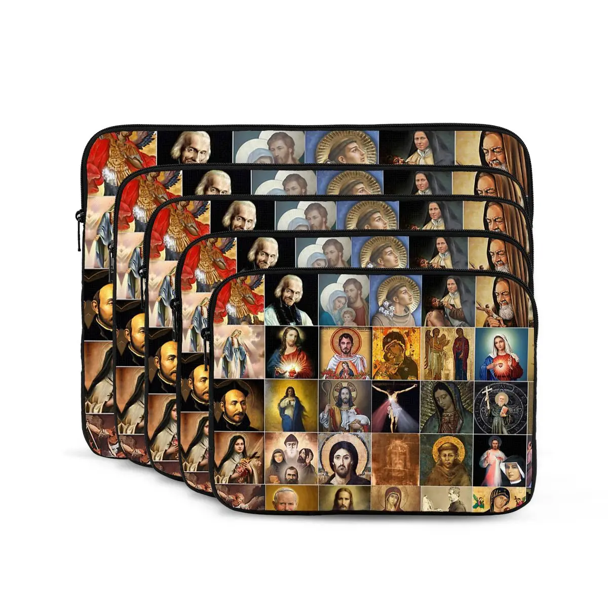 Saints Jesus Mary I Trust In You Computer Ipad Laptop Cover Case Laptop Sleeve Bag Portable Cover Fundas Pouch