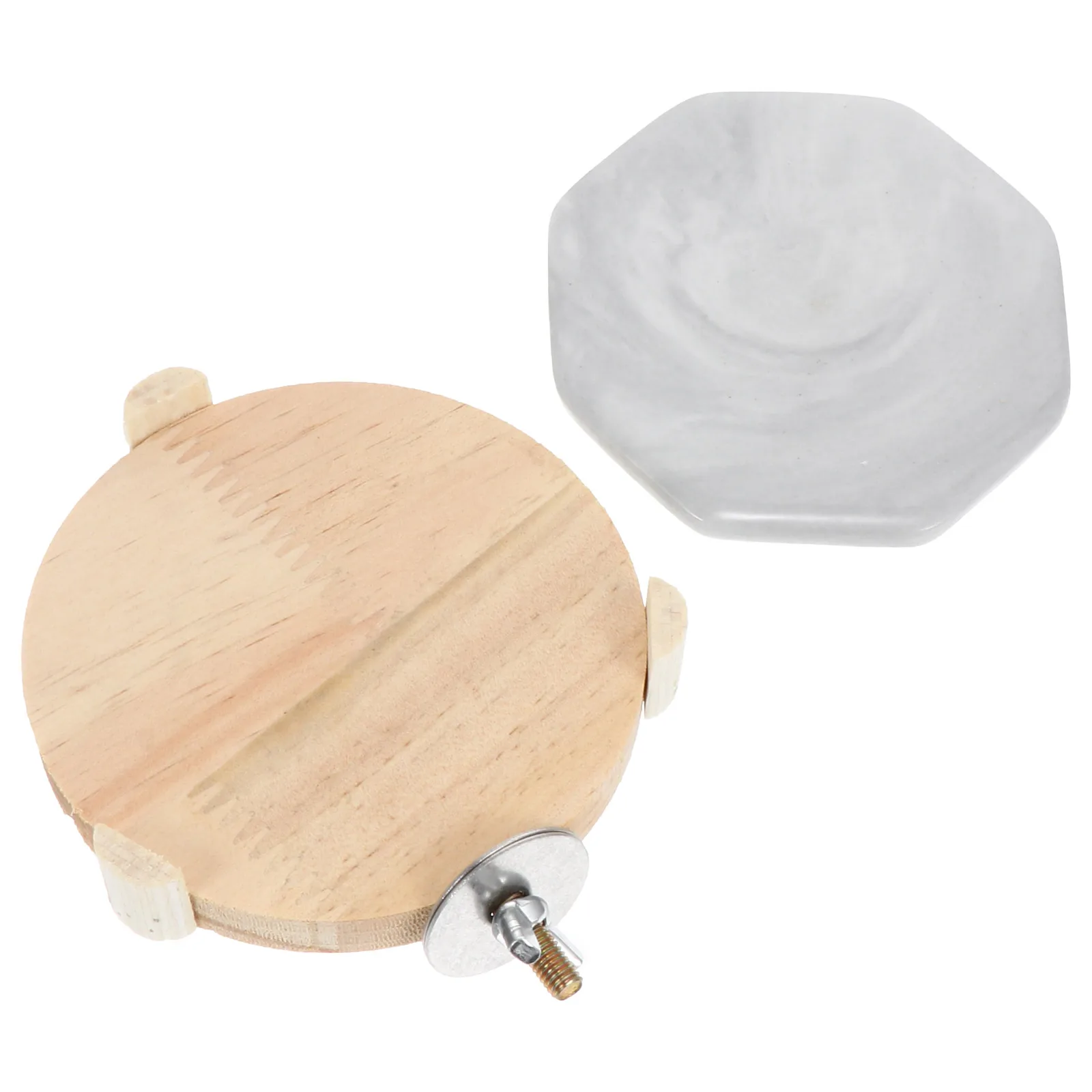 Hamster Cooling Octagonal Ceramic Small Animals Ice Bed Cooling Plate Pet Summer Sleeping Mat Reusable Dissipation