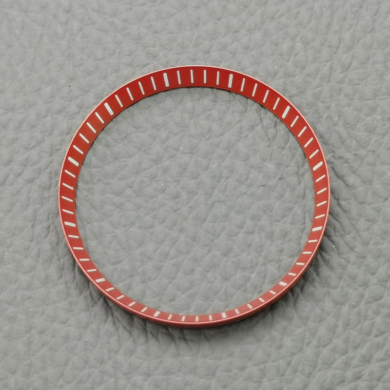 Peças da caixa do relógio Seiko, SKX007 Substituir, Capítulo Anel, Material de cobre, anel interno, SKX009, NH35, NH36, SKX009, 30,3mm