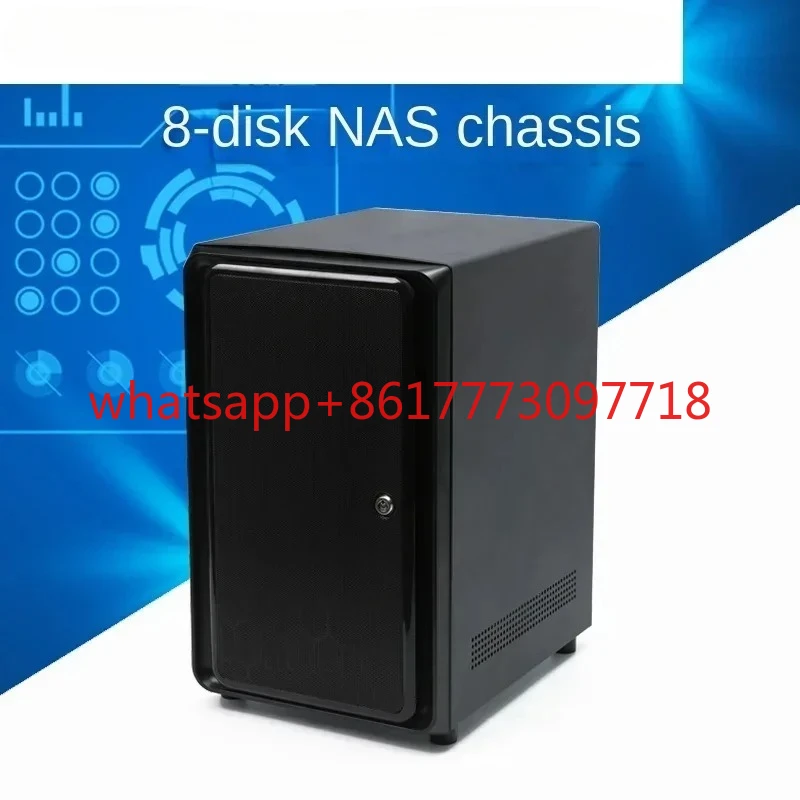 هيكل NAS ذو 8 فتحات، هيكل تخزين شبكة منزلي ITX قابل للتبديل السريع #2